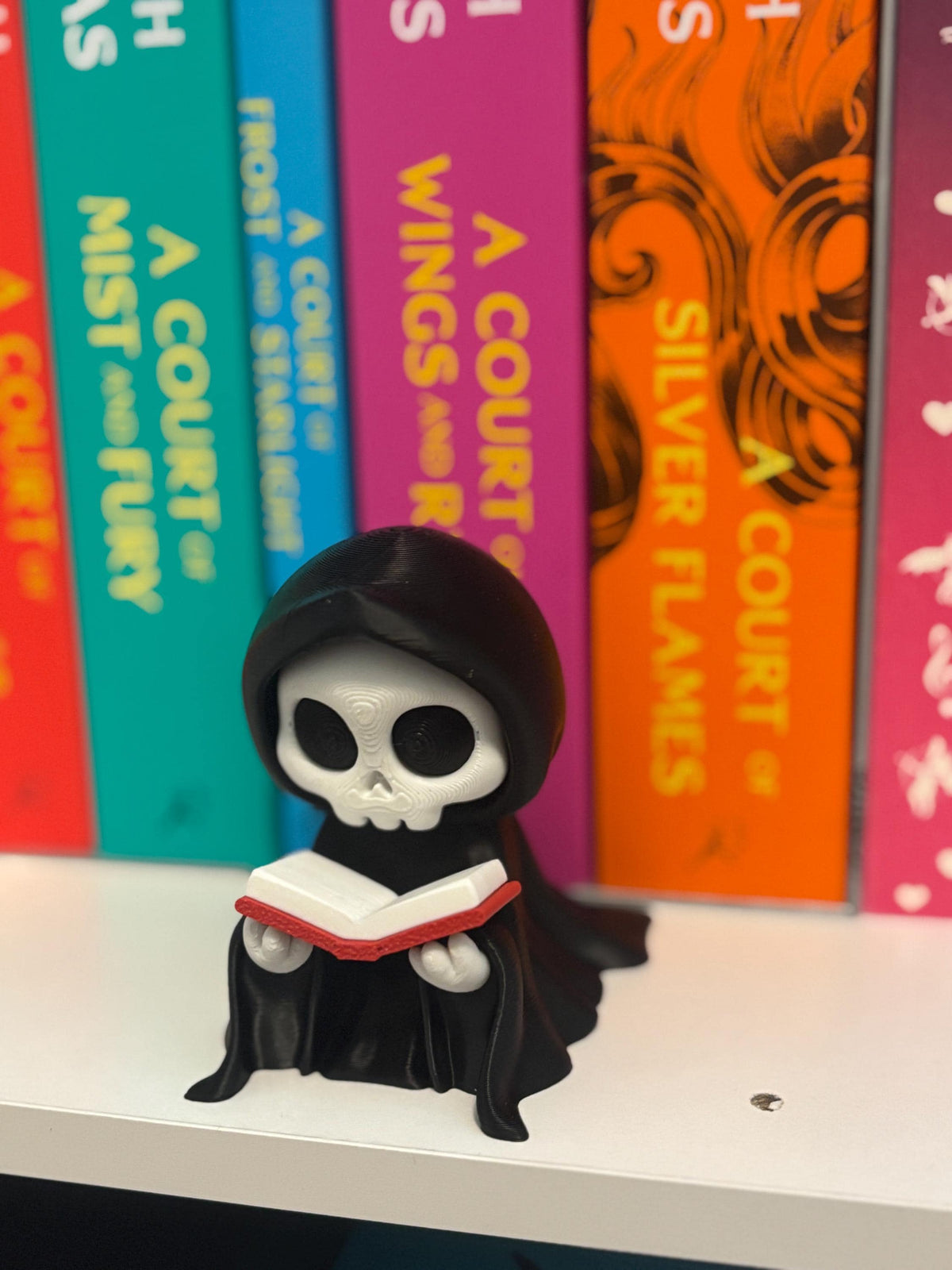Stella Cake Creations - 3D Printed Book Reaper: Halloween & Fall Decor