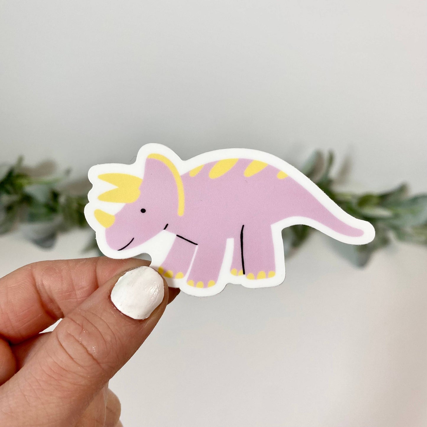 Big Moods - Cute Pink Dinosaur Sticker