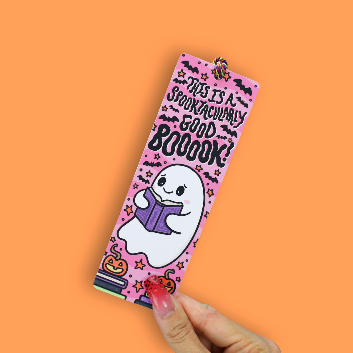 Turtle's Soup - Good Book Ghost Cute Horror Halloween Bookmark