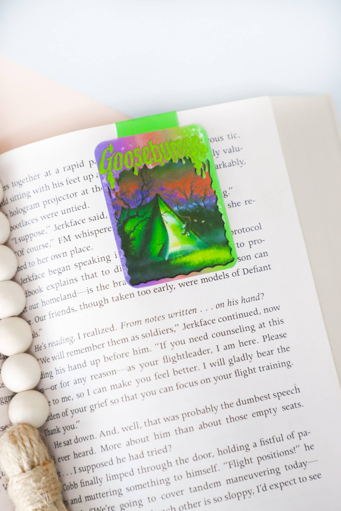Furever Booked - Goosebumps Welcome to Camp Nightmare Magnetic Bookmark