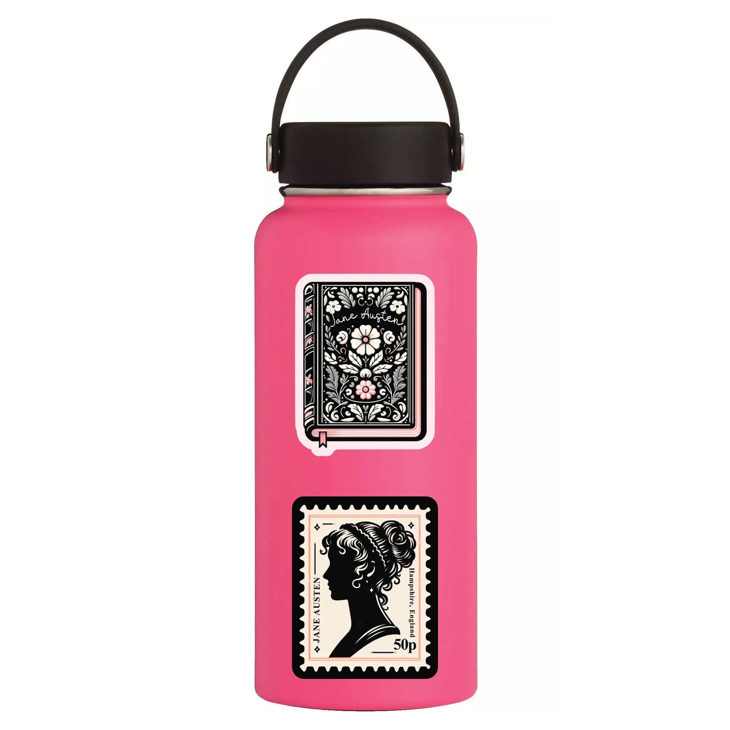 Juju and Moxie - Jane Austen Feminist Book Read High Quality Vinyl Sticker