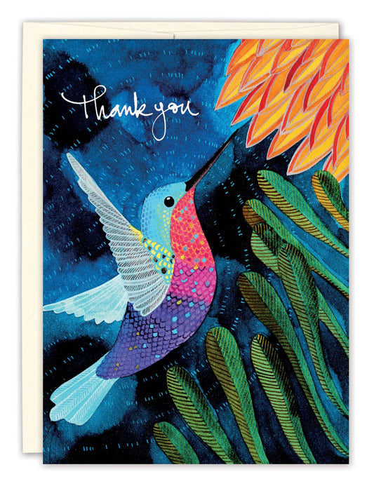 Biely & Shoaf - Hummingbird Thank You Card