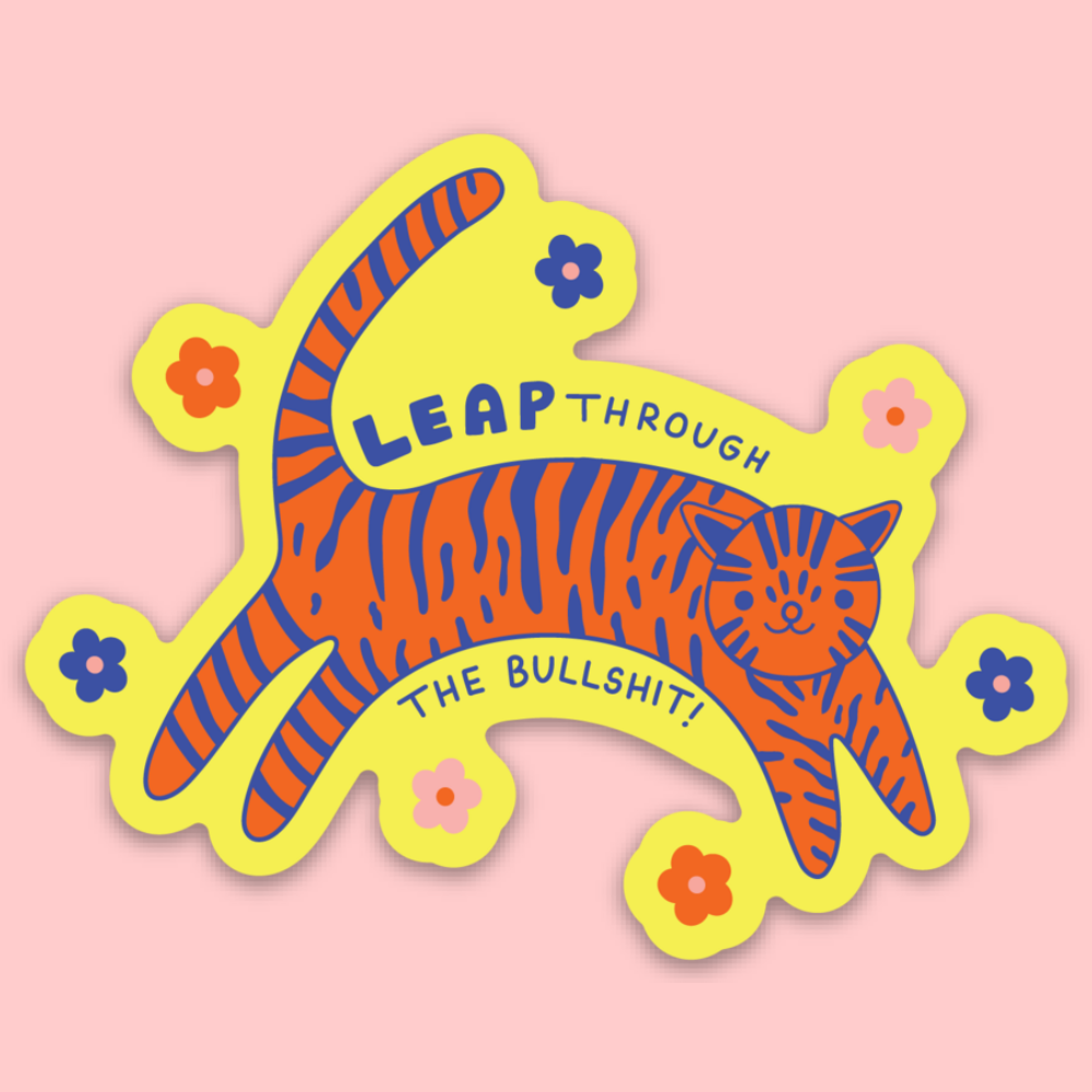 Tender Ghost - Leap Through Sticker