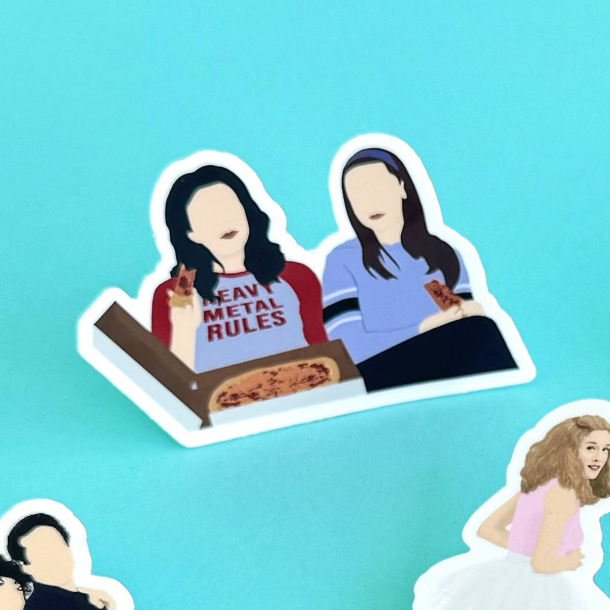 Shop Trimmings - Gilmore Girls Lorelai & Rory Sticker