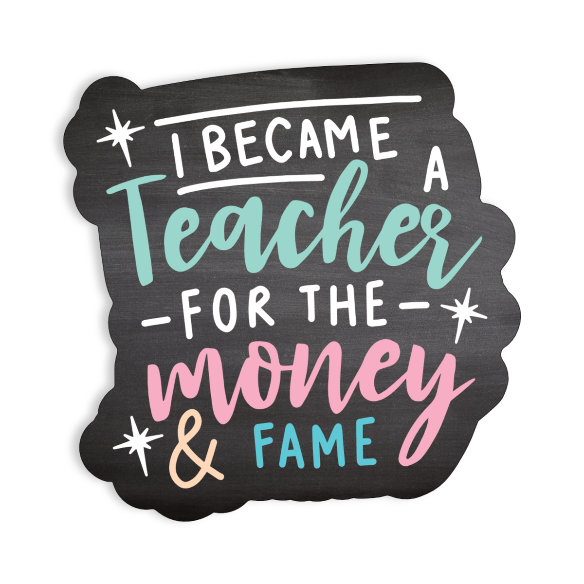 Juju and Moxie - Teacher Education Appreciation High Quality Vinyl Sticker