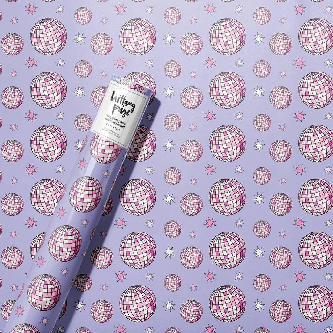 Brittany Paige - Disco Ball Wrapping Paper