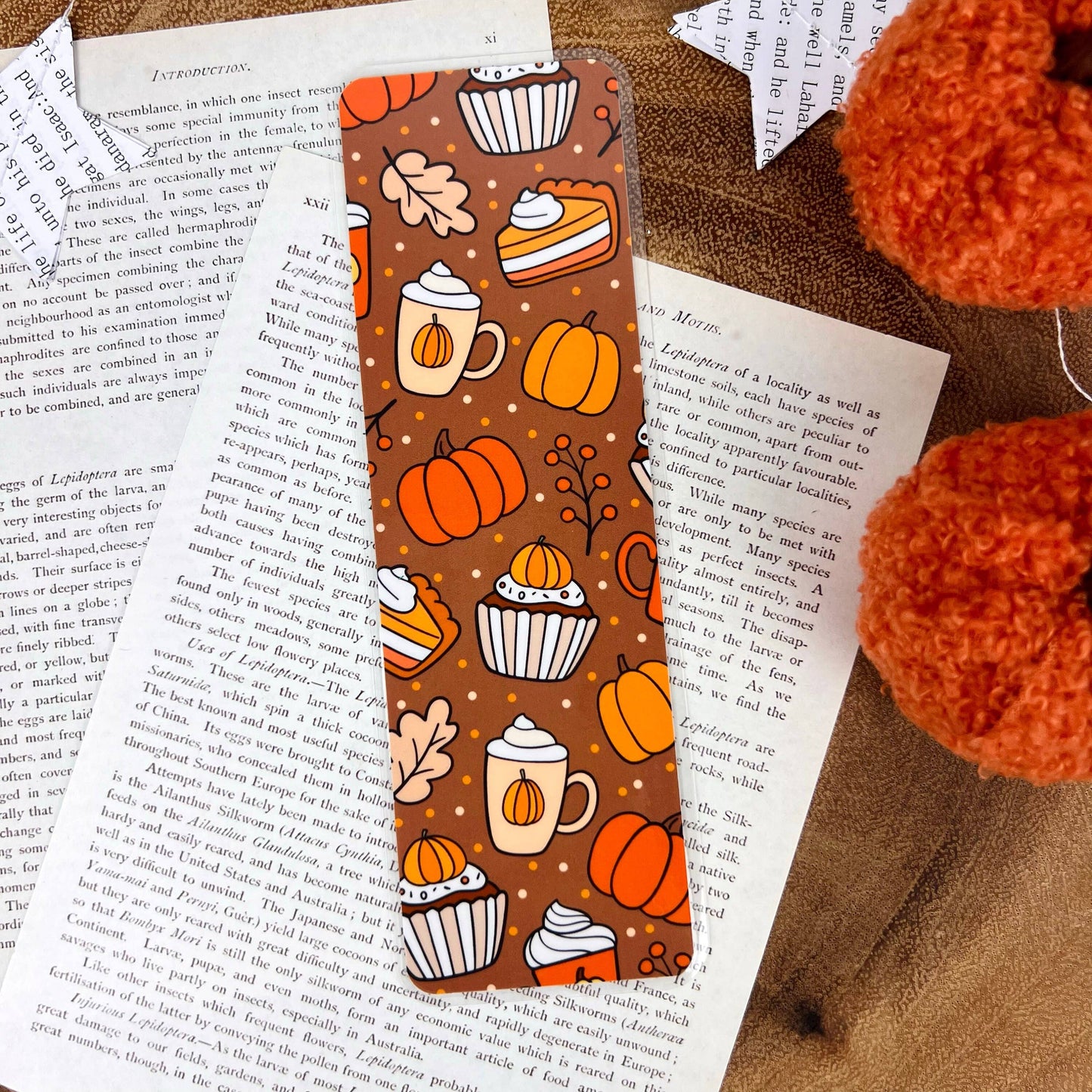 Cozy Reads Shop - Pumpkin Spice Bookmarks: Pumpkin Favorites / Tassel