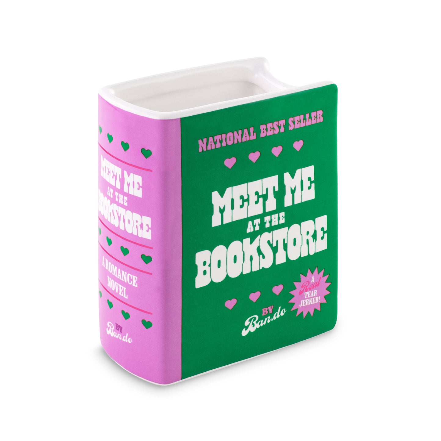 Ban.do - Book Vase, Meet Me At The Bookstore