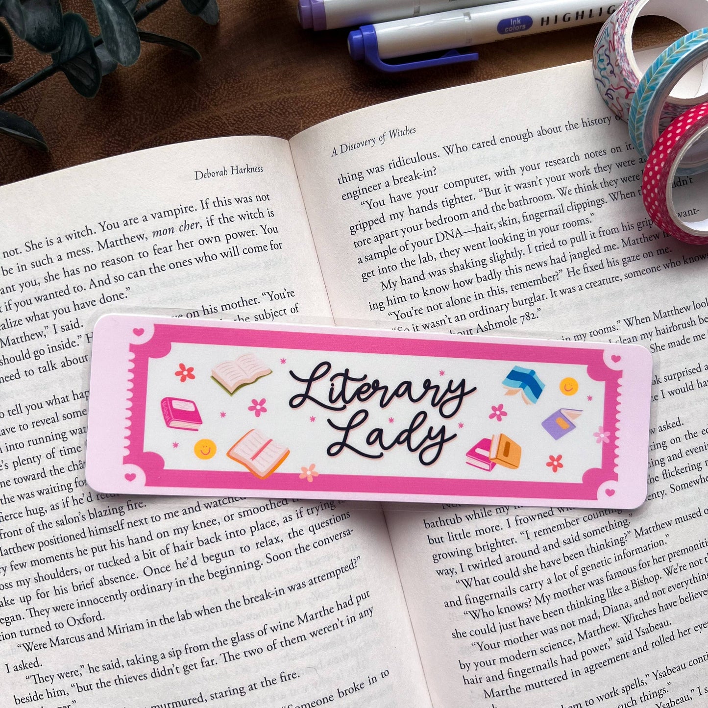 Cozy Reads Shop - Bookish Trope Ticket Bookmarks: Tassel / Dark Academia