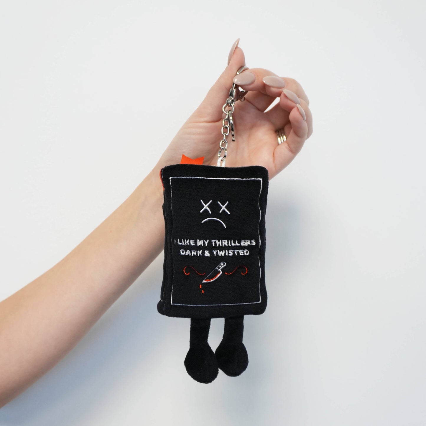 Punchkins - I Like My Horrors Sinister & Disturbing Book Plush Bag Charm