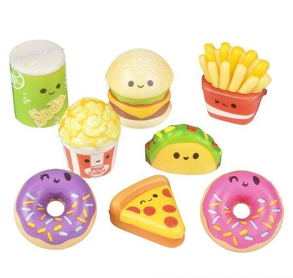 La Luna Bella - Toys - MICRO SQUISH FUN FOODS 1.5"-2.25" LLB Squishy Toys