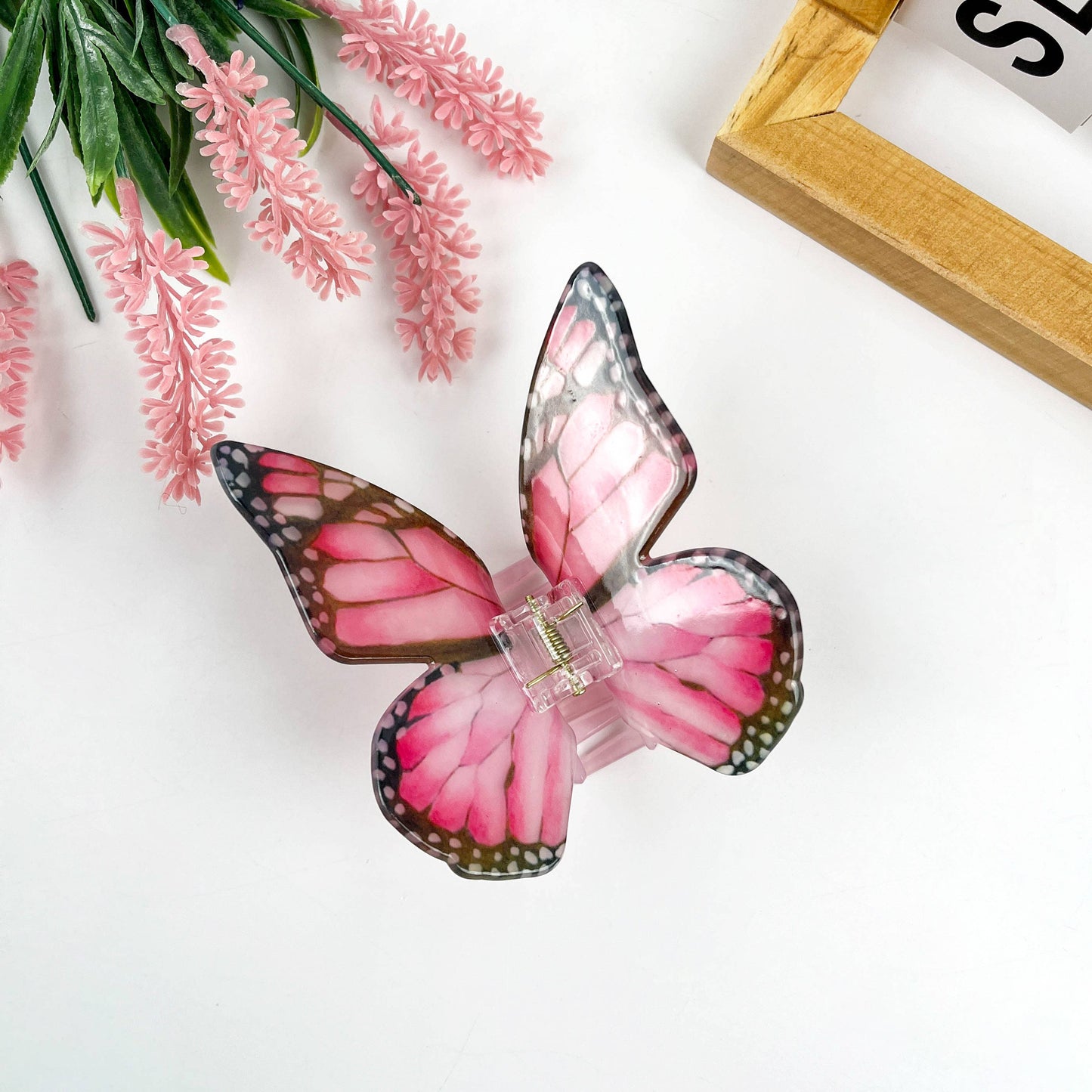 mildstyles - Dancing butterfly hair clip,Animal hair clips: Yellow