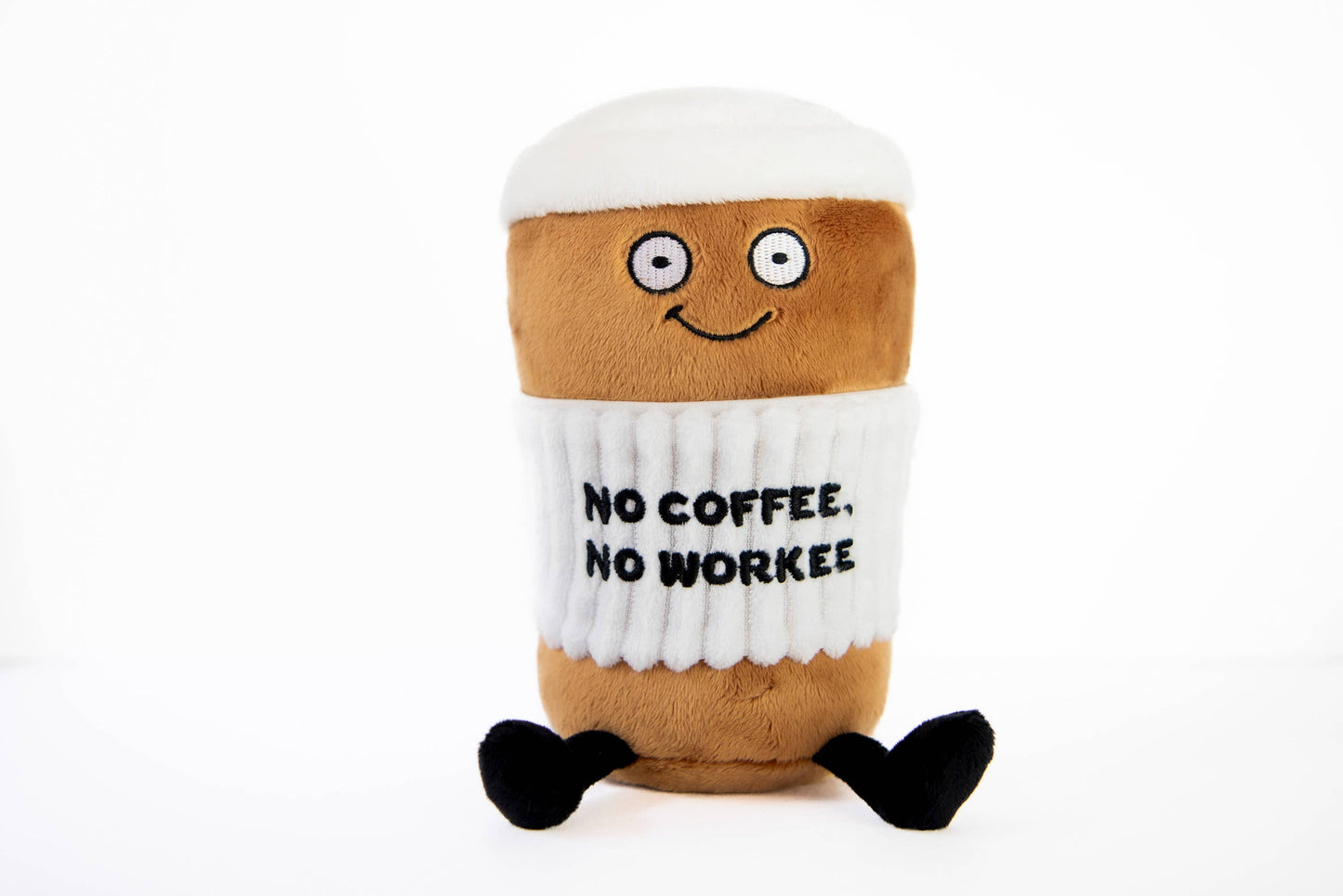 Punchkins - Plush Coffee - No Coffee No Workee