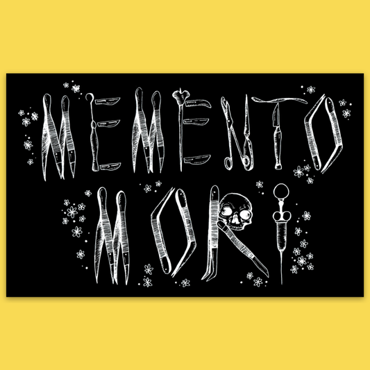 Wicked Clothes - 'Memento Mori' Sticker