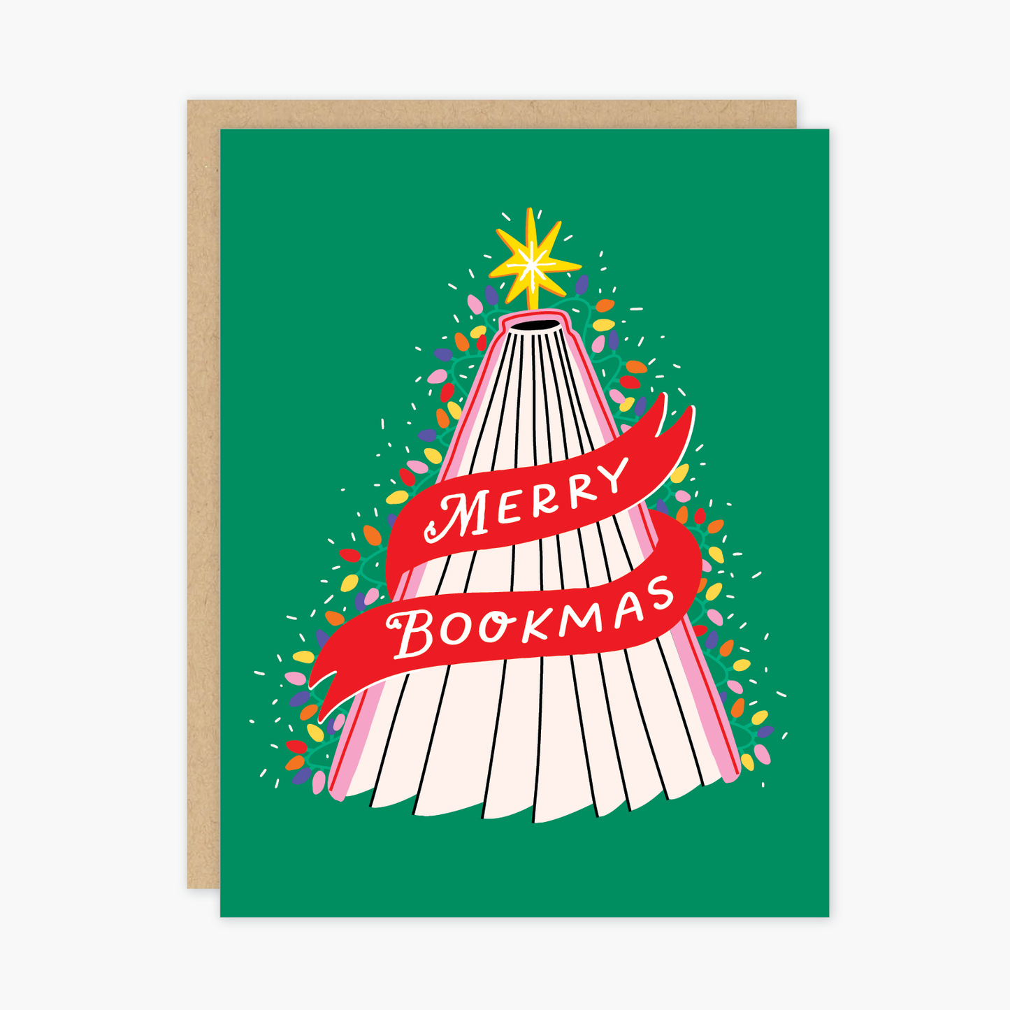 Party of One - Boxed Merry Bookmas Holiday Card
