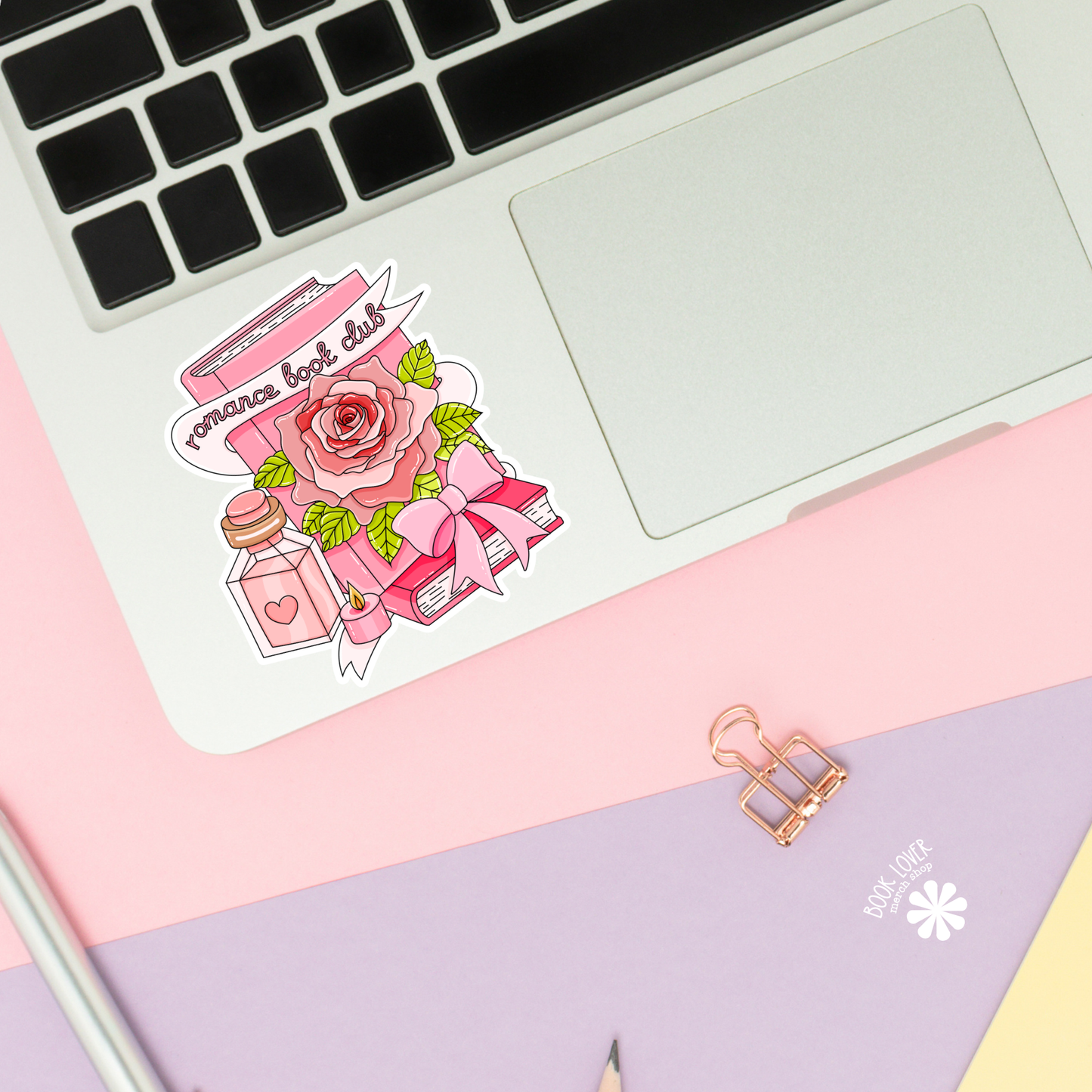 Book Lover Merch Shop - Romance Book Club Stickers / Bookish Stickers / Book Lover: 3''