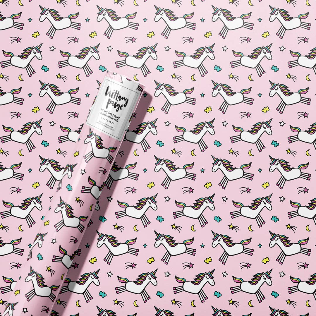 Brittany Paige - Unicorn Wrapping Paper