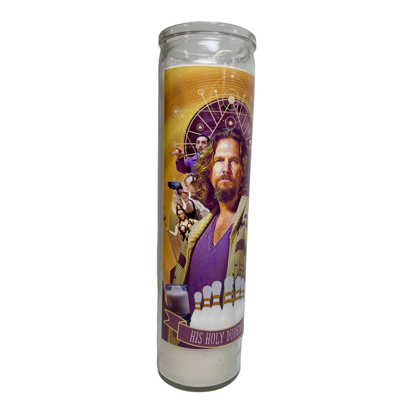 The Luminary and Co. - The Luminary Big Lebowski Jeff Bridges Altar Prayer Candle