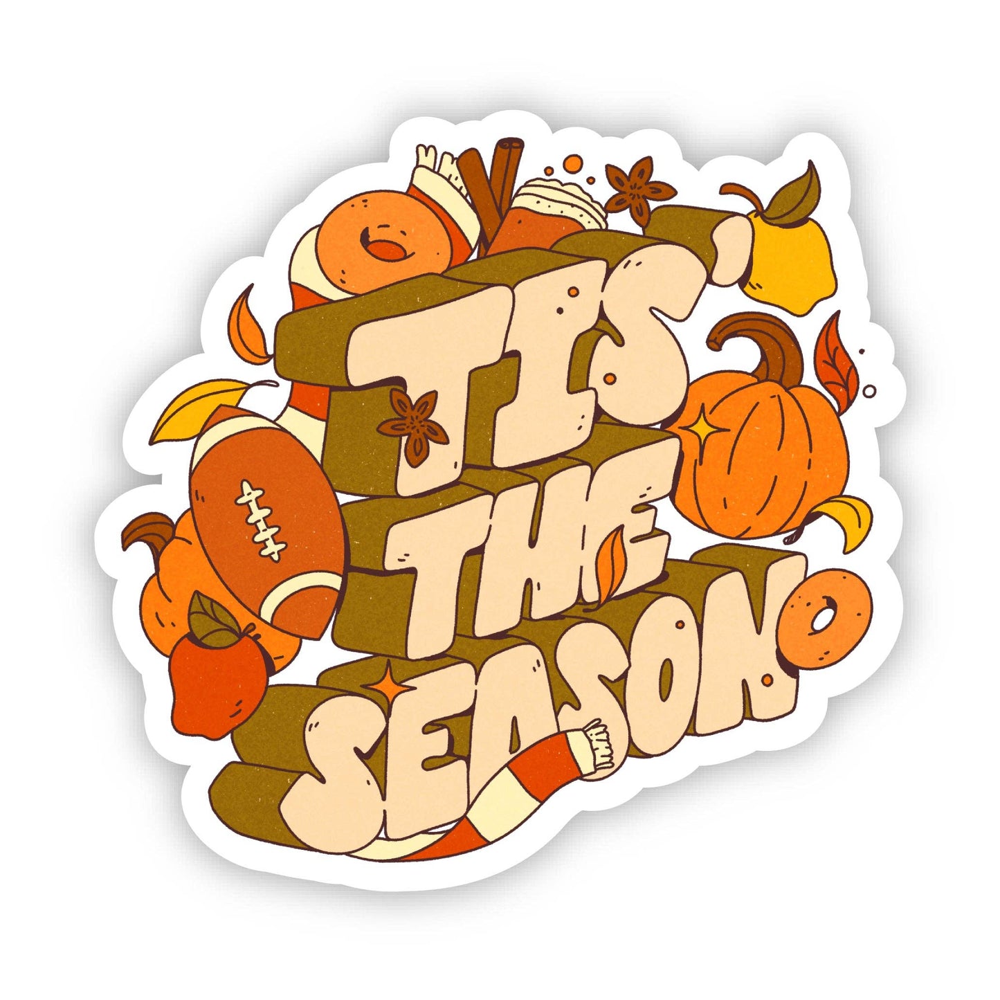 Big Moods - Tis The Season Fall Sticker