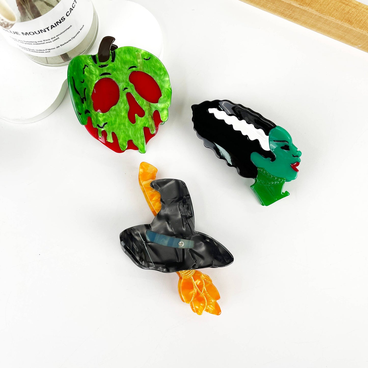 mildstyles - Skull Liquid Apple Hair Clip: Appale
