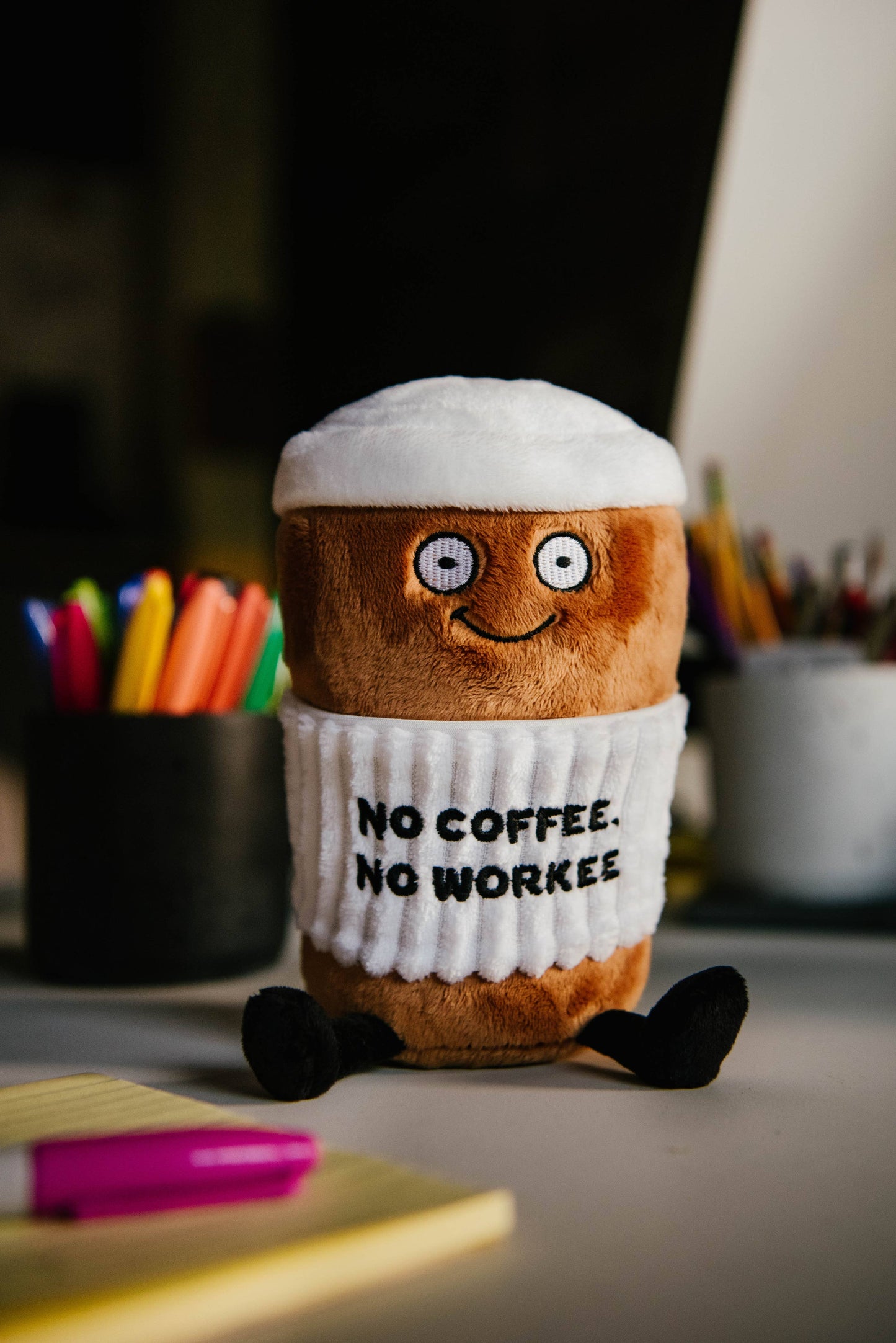 Punchkins - Plush Coffee - No Coffee No Workee
