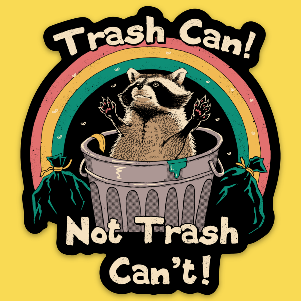 Wicked Clothes - 'Trash Talker' Sticker