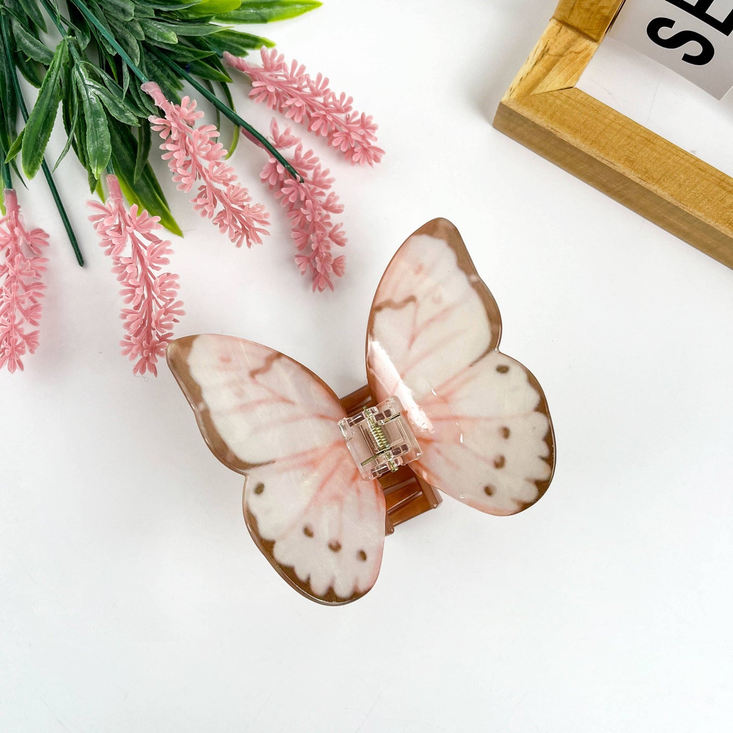 mildstyles - Dancing butterfly hair clip,Animal hair clips: Blue