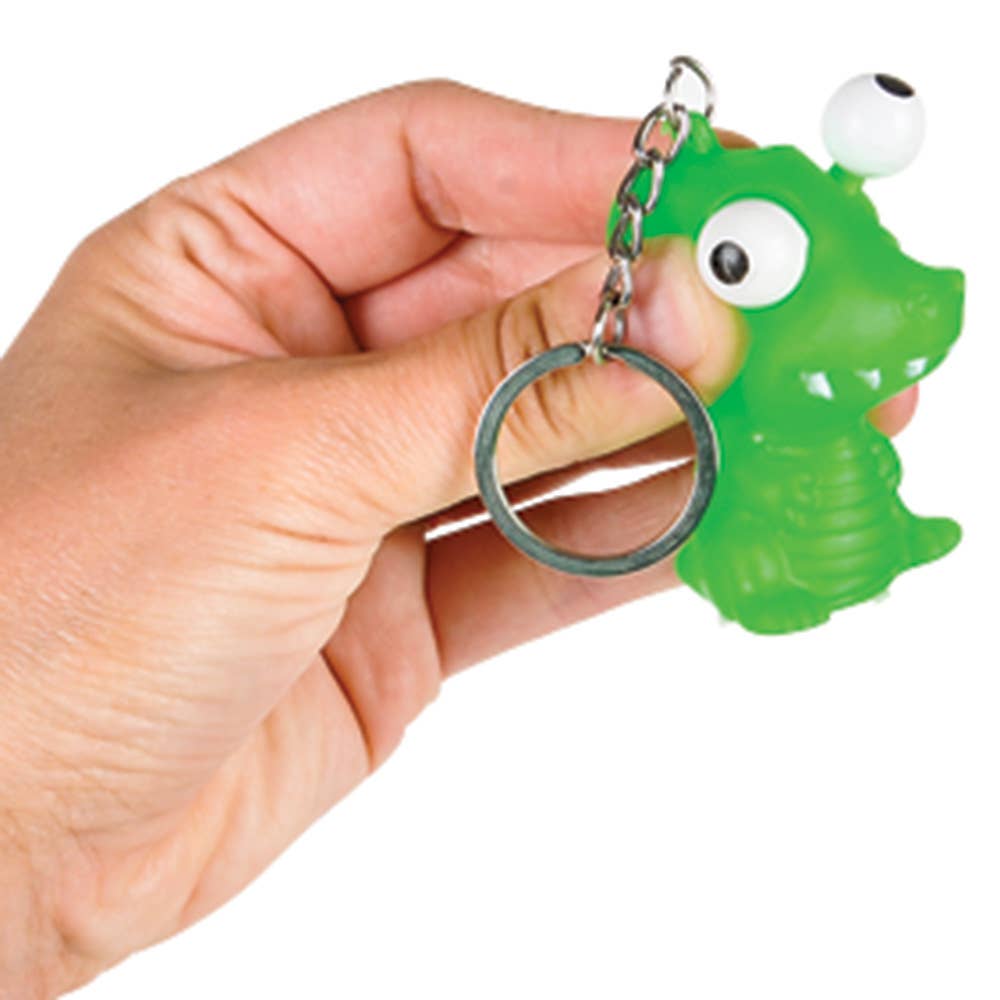 La Luna Bella - Toys - 2" SQUEEZE ANIMAL POPPING EYE KEYCHAIN LLB Keychain