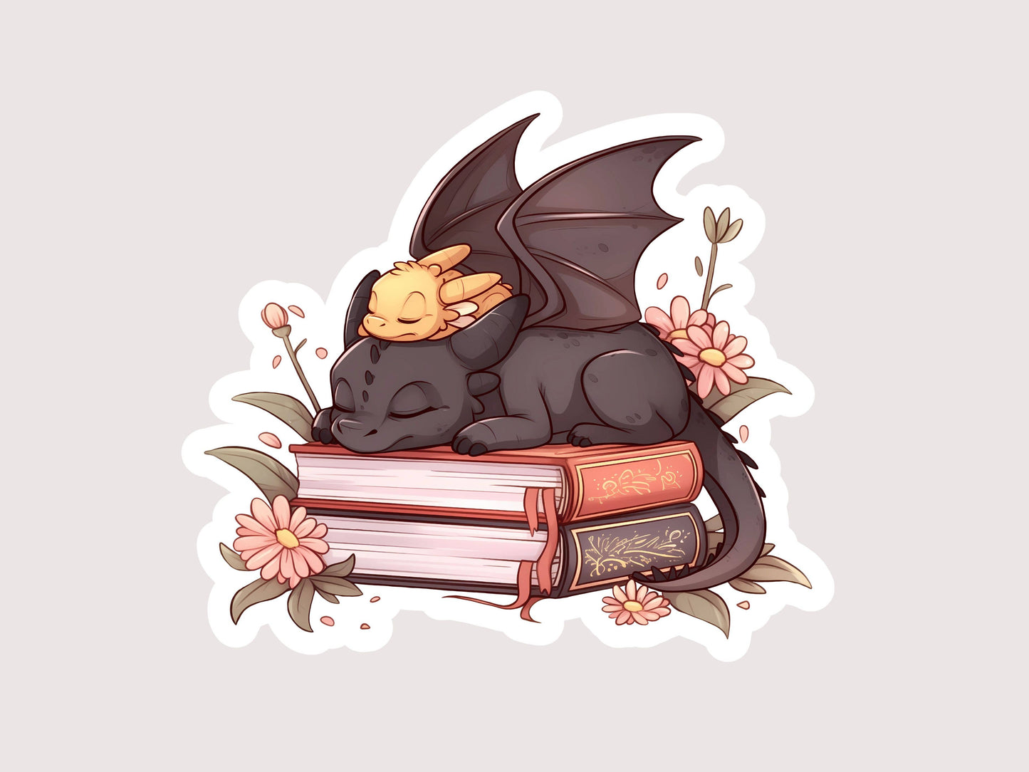 The Corner Shop - Sleeping Dragons Sticker