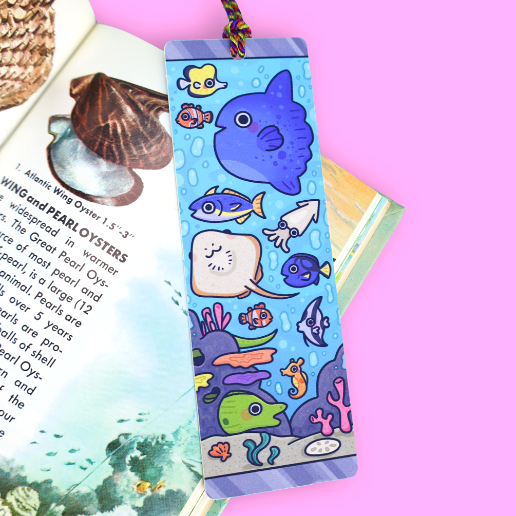 Turtle's Soup - Aquarium Bookmark