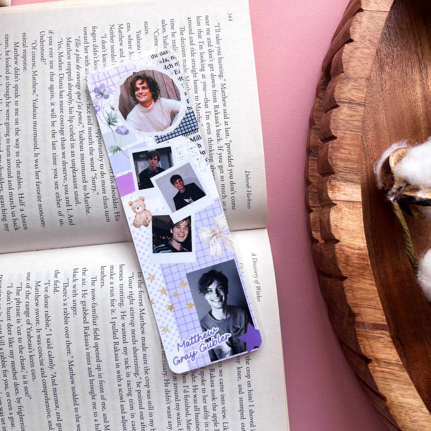Cozy Reads Shop - Celebrity Collage (9 versions) Bookmarks: Sebastian / Tassel