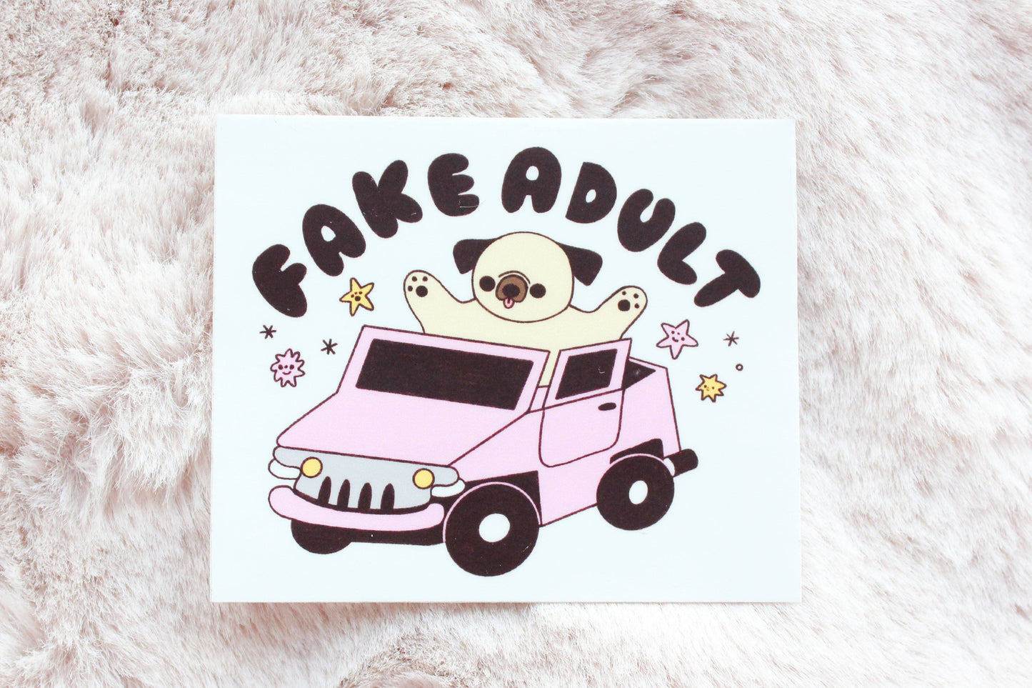 Tender Ghost - Fake Adult Sticker