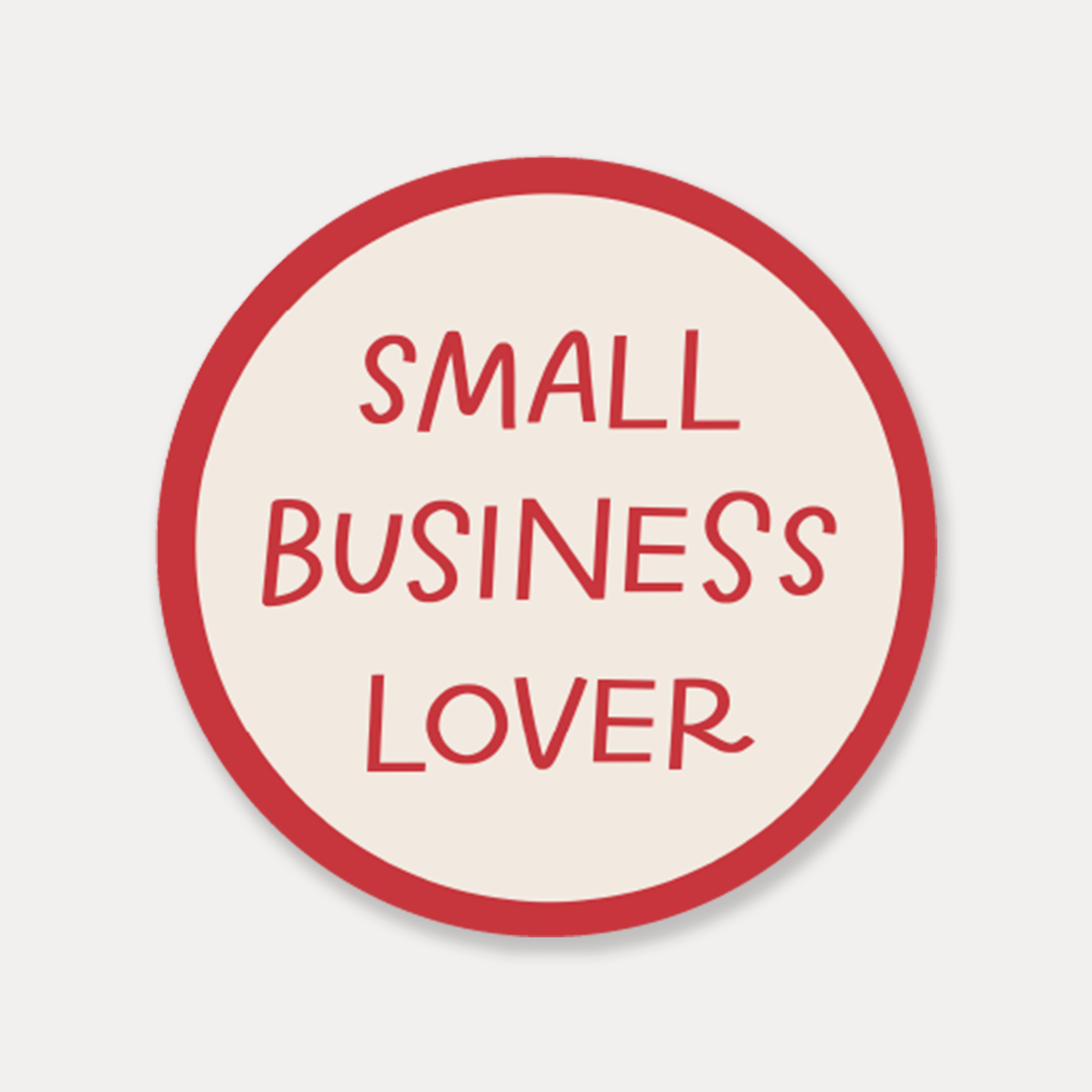 Just Follow Your Art - Small Business Lover Sticker | Shop Local Vinyl Stickers