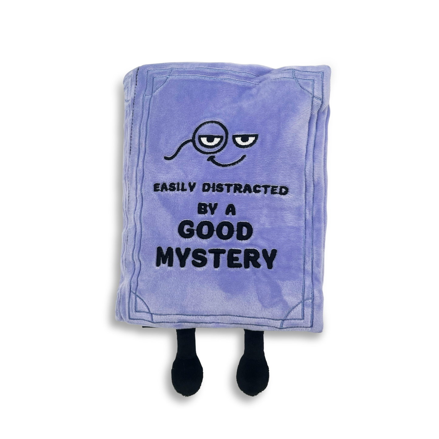Punchkins - "Easily Distracted by a Good Mystery" Book Plush