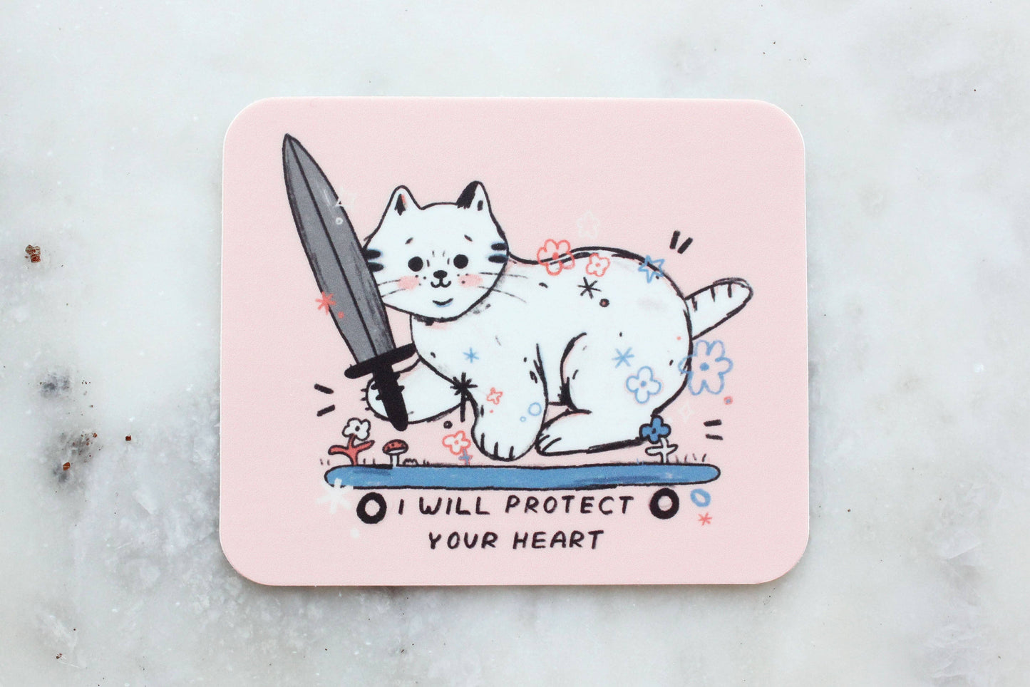 Tender Ghost - I Will Protect You Sticker