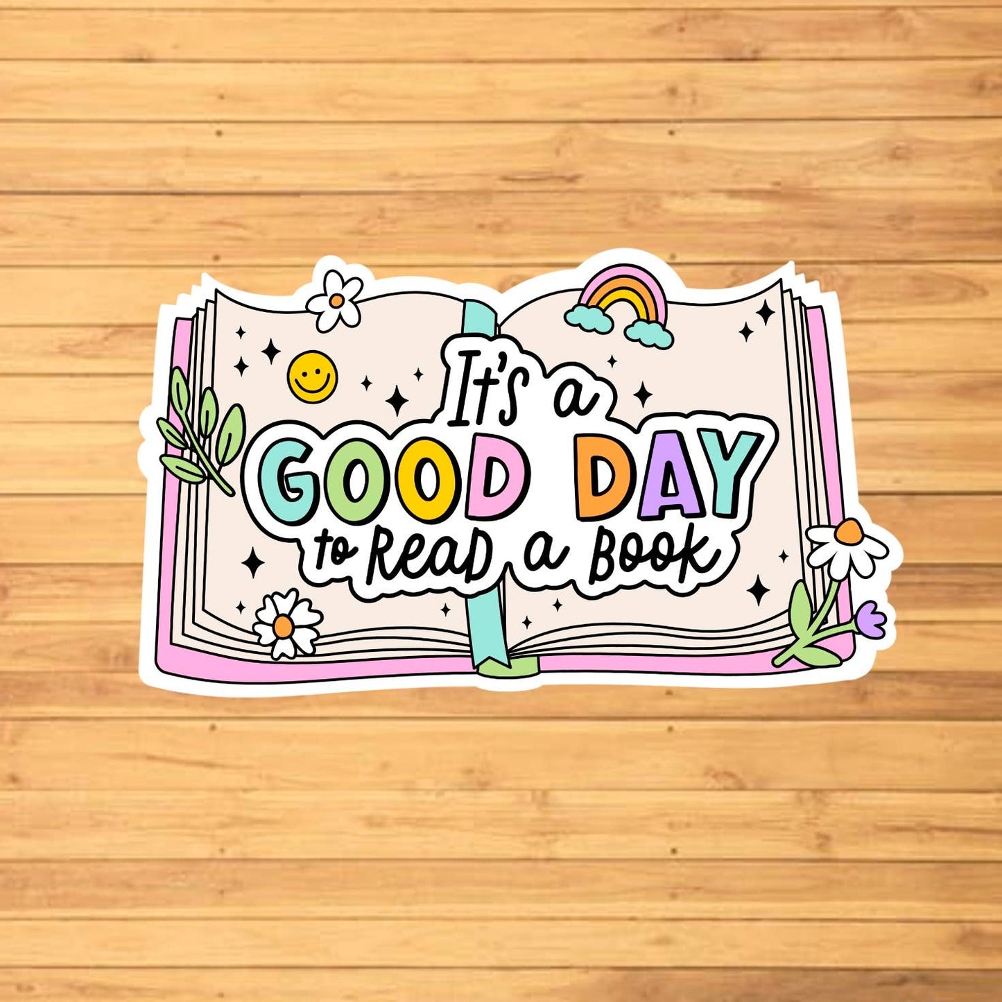 EnchantingSunshine - It's A Good Day To Read A Book Sticker