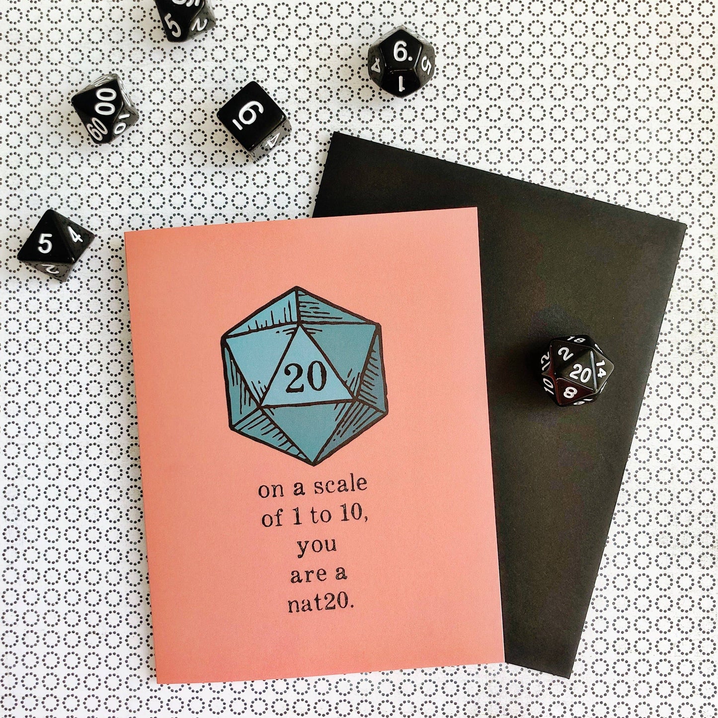 Storymakers Trading Co. - You are a nat20 - D&D/RPG Thank You/Love/Friendship card