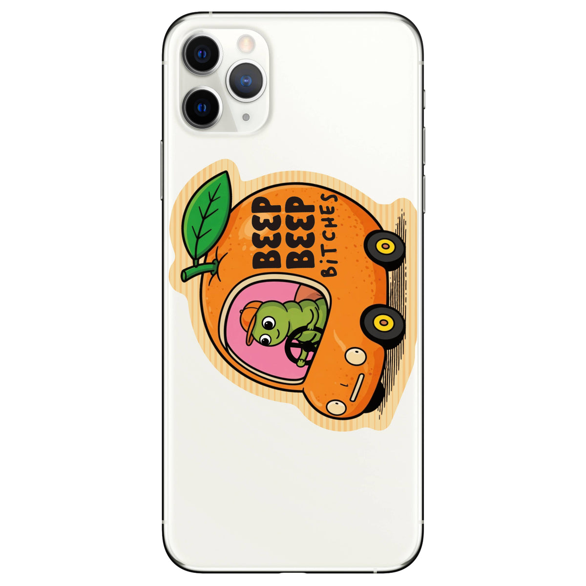 Juju and Moxie - Beep Beep Bitches Caterpillar High Quality Vinyl Sticker