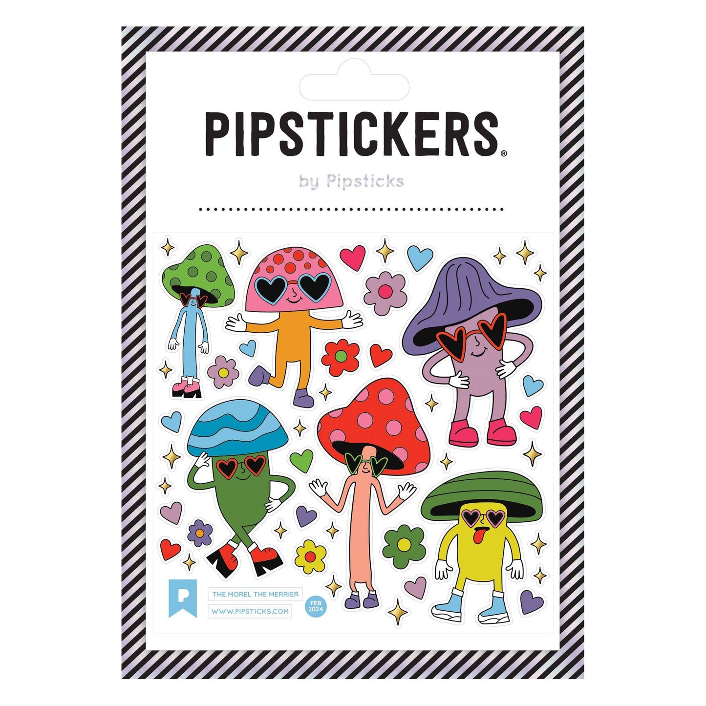 Pipsticks - The Morel The Merrier Stickers