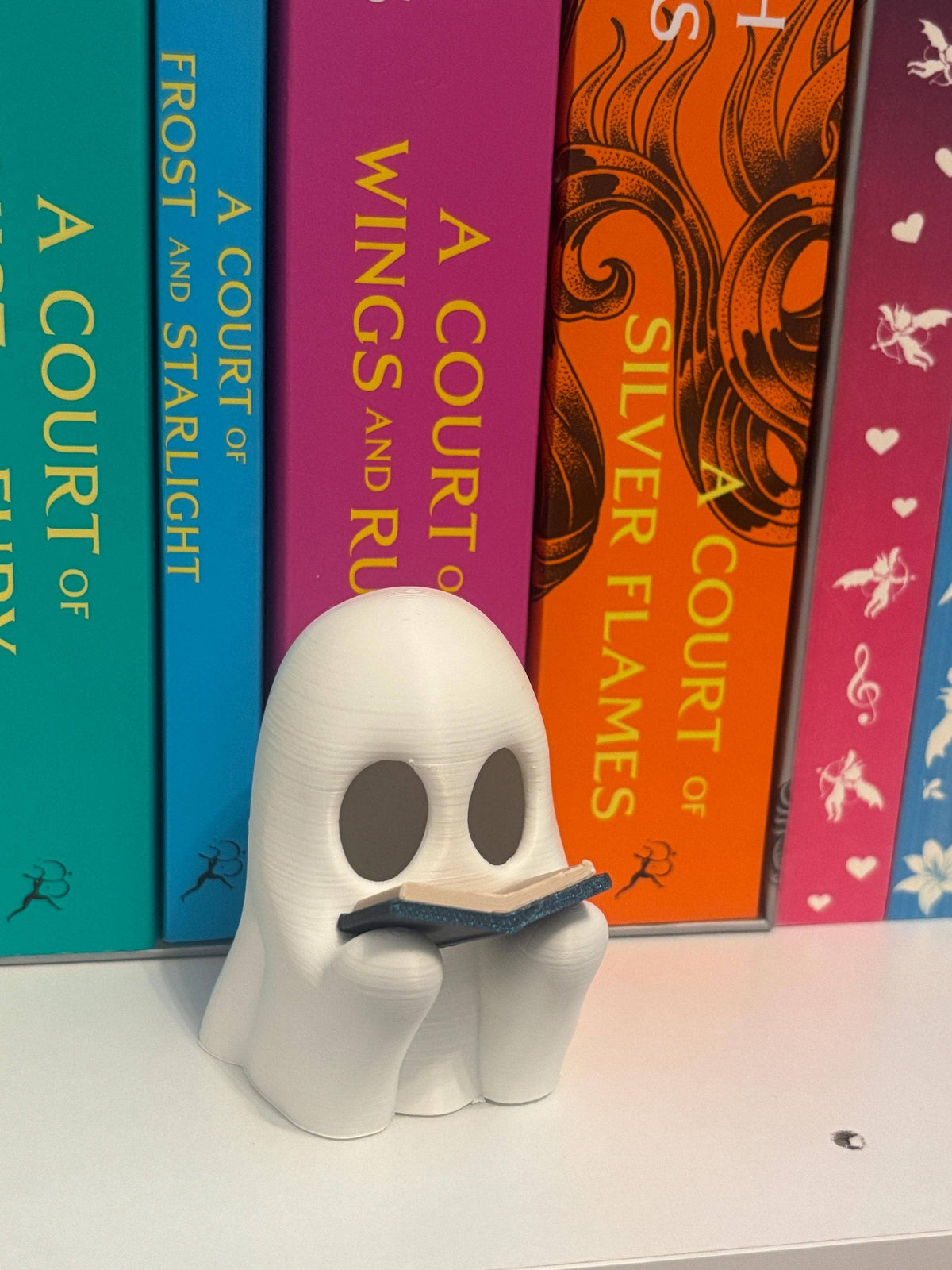 Stella Cake Creations - Book Ghost with Tea Light: Pink