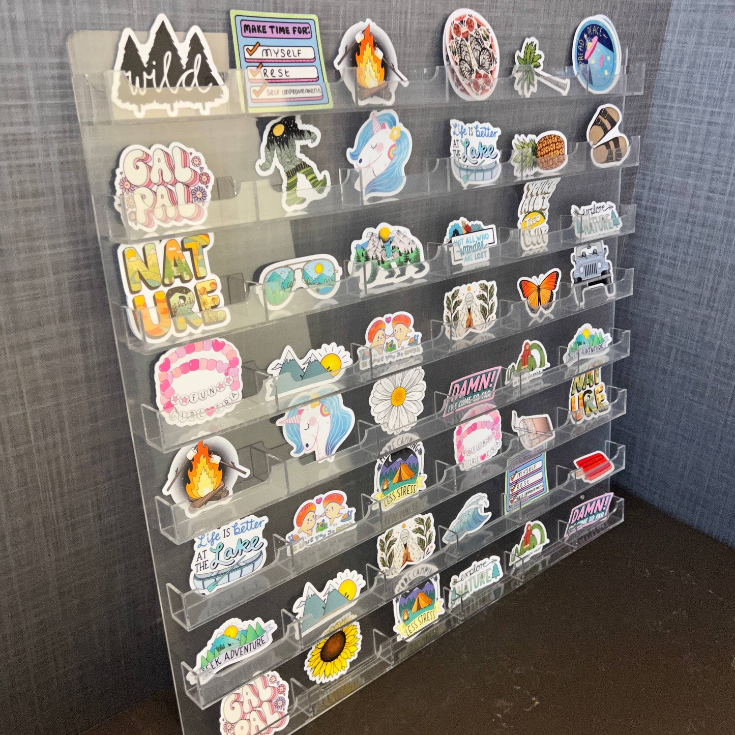 Big Moods - 48 Pocket Wall Sticker Display: 0
