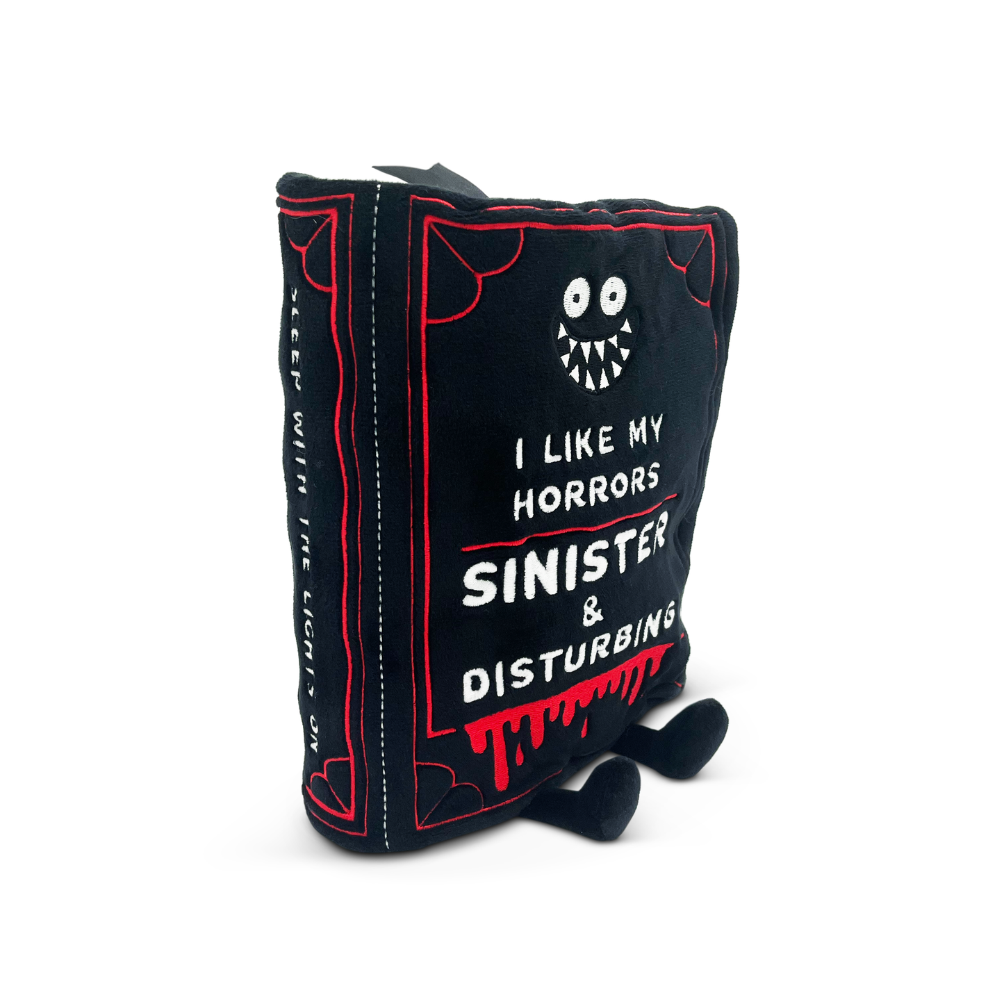 Punchkins - "I Like My Horrors Sinister & Disturbing" Book Plush