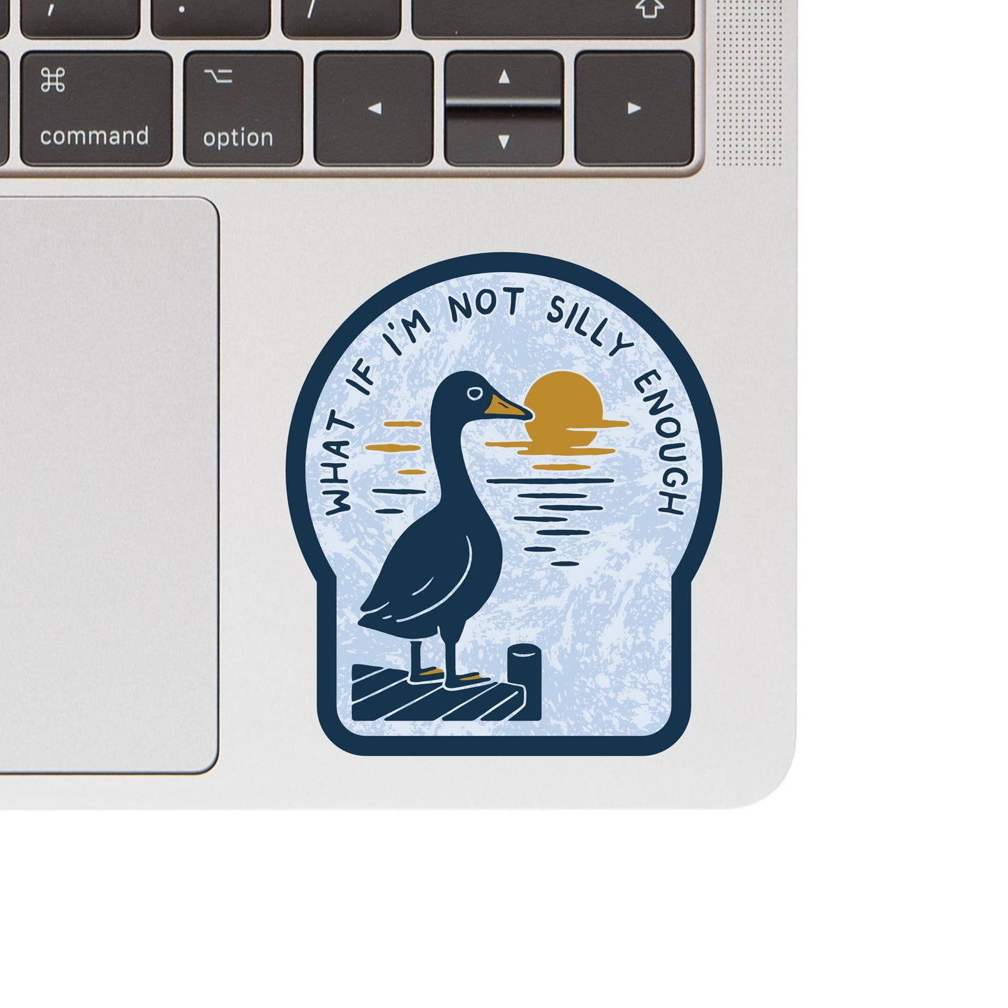 Juju and Moxie - Silly Goose Funny Ironic High Quality Vinyl Sticker