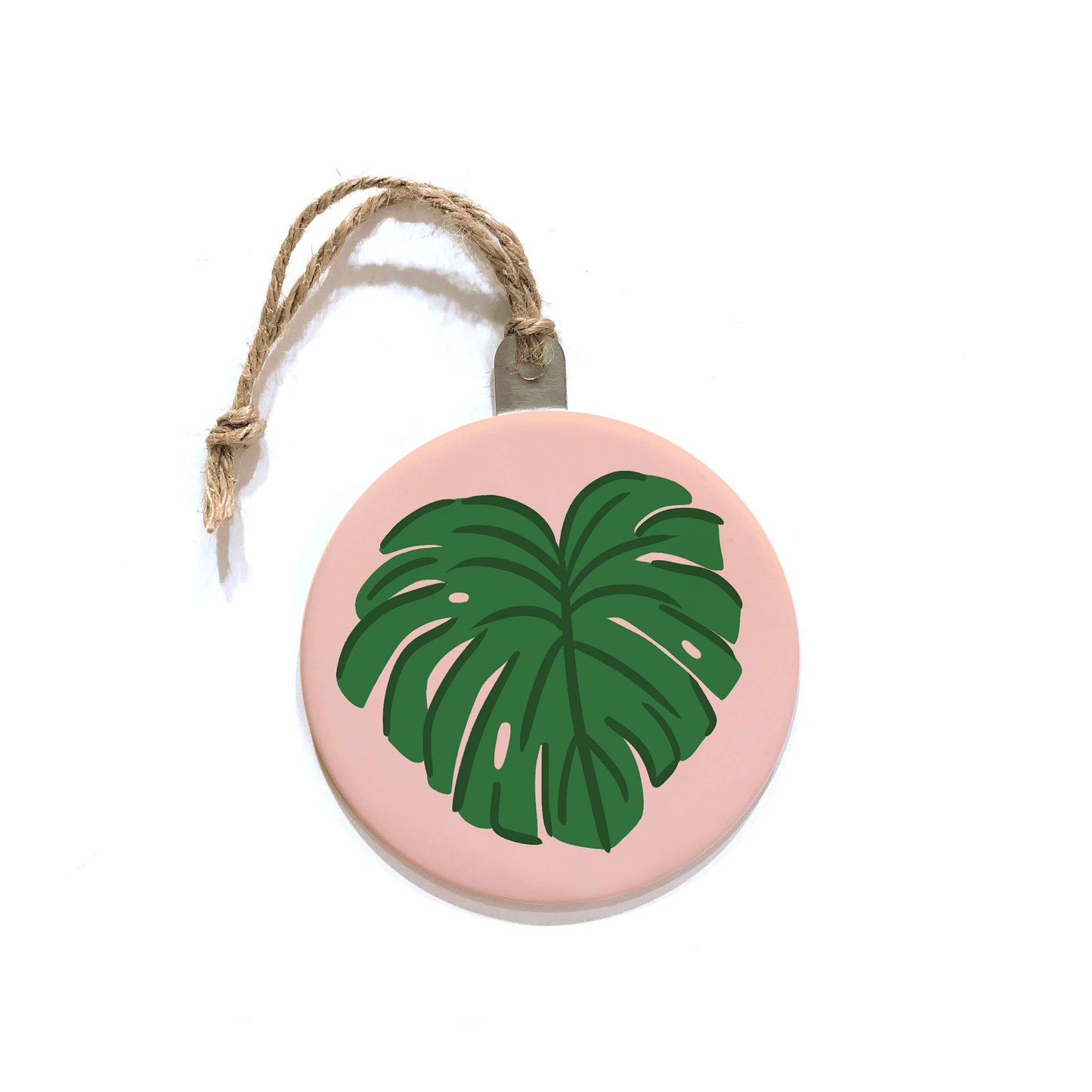 Bloomwolf Studio - Monstera Leaf Christmas Ornament - Christmas Decor, Gift