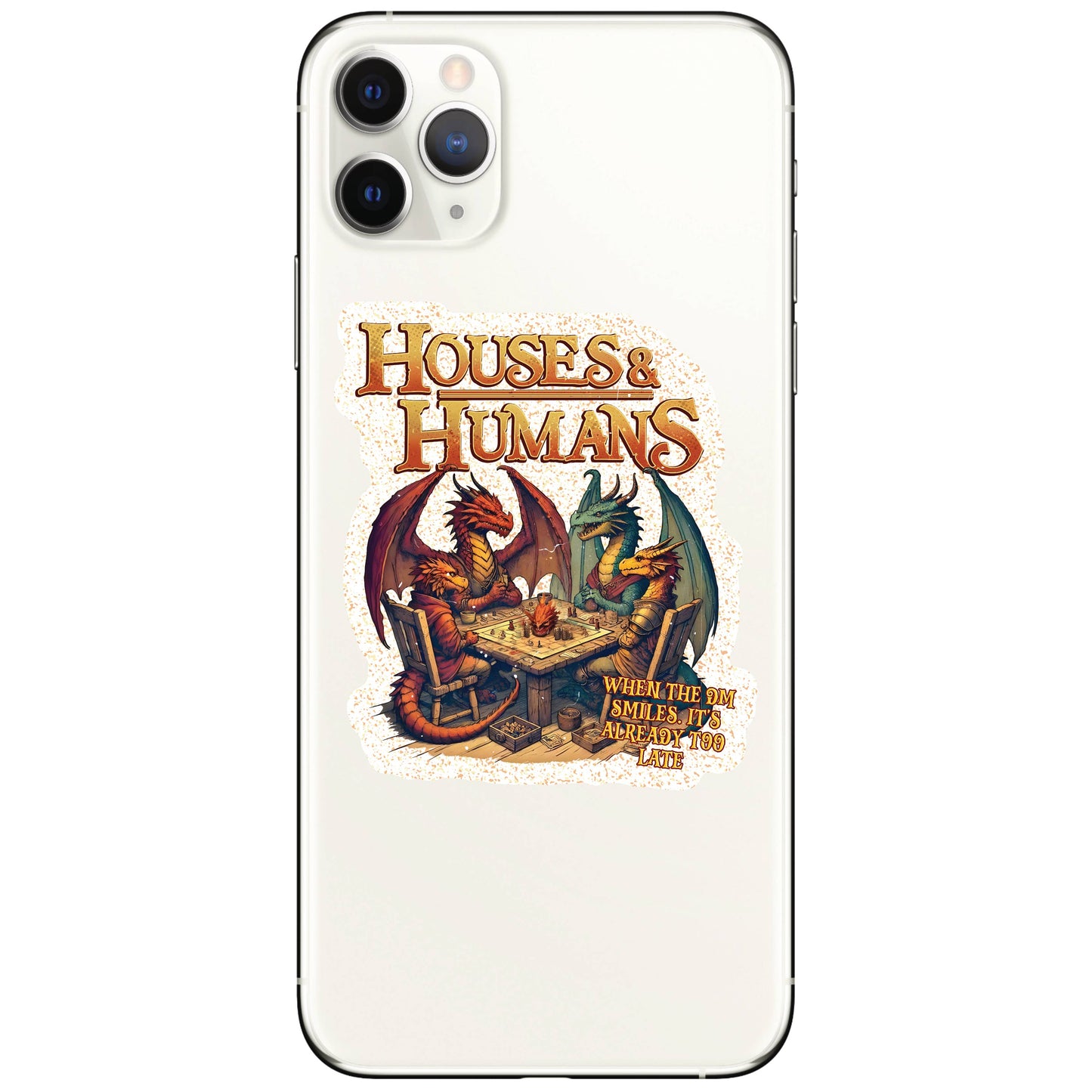 Juju and Moxie - Roll Play Dragon Game DD High Quality Vinyl Sticker