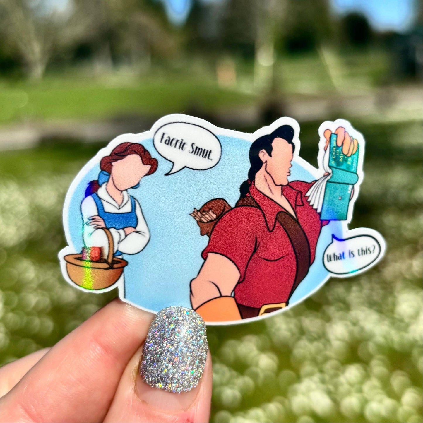 Awfullynerdy.co - What is This? Faerie Smut. Sticker