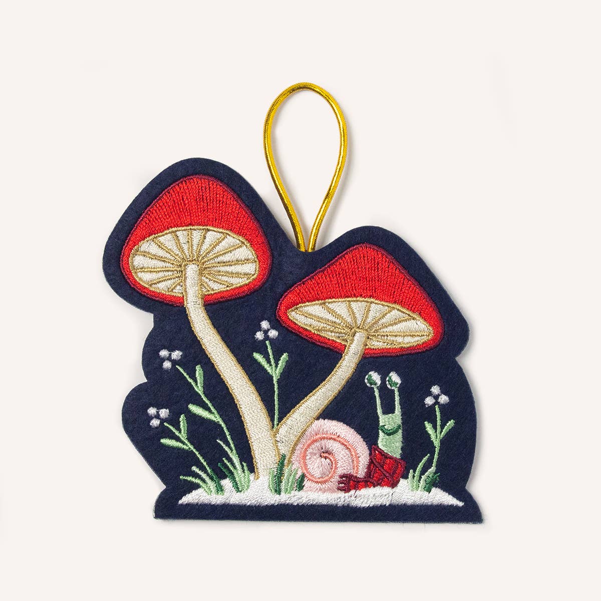 Seltzer Goods - Mushroom Snail Ornament