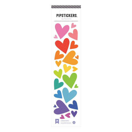 Pipsticks - Jumbled Hearts Stickers