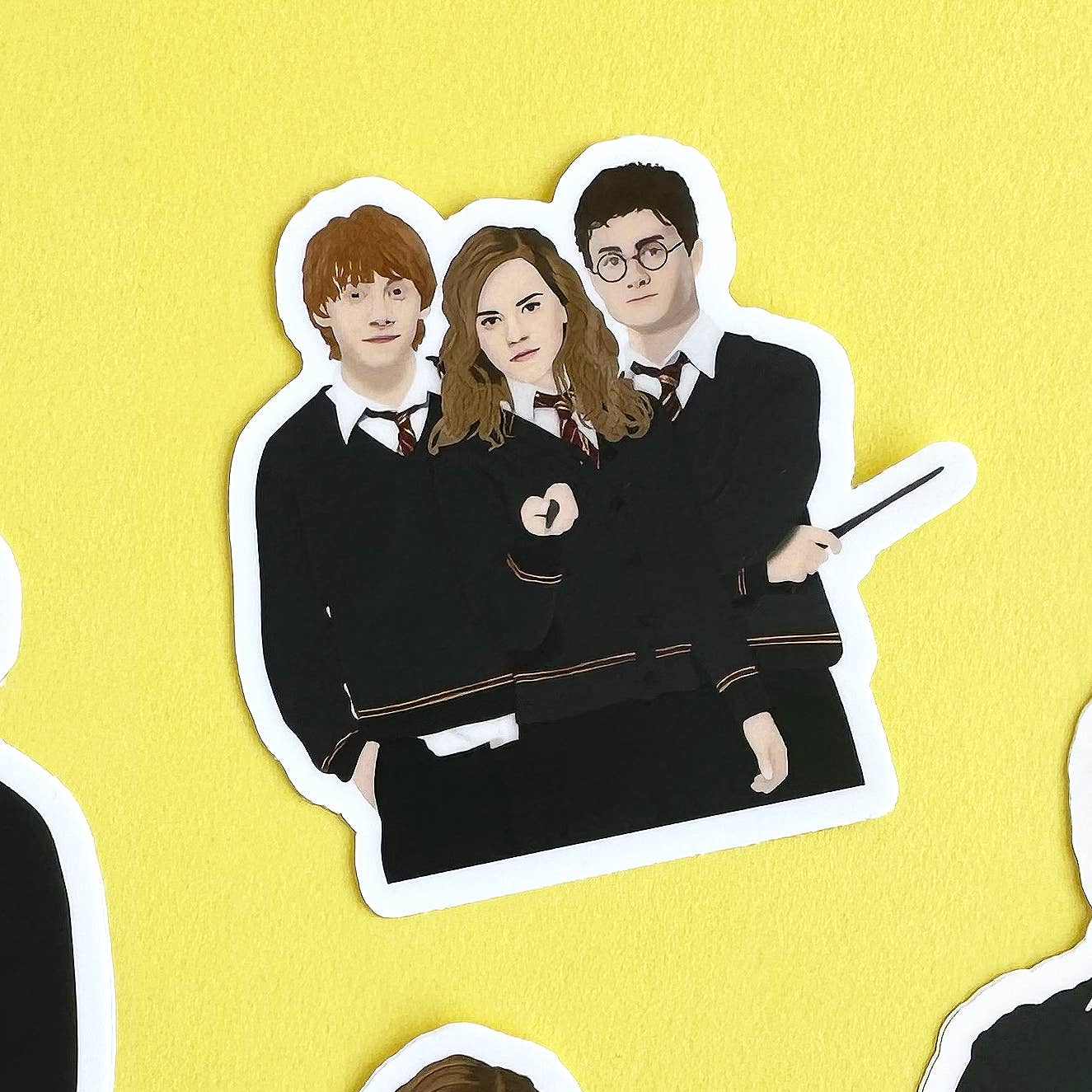Shop Trimmings - Harry Potter Golden Trio Sticker