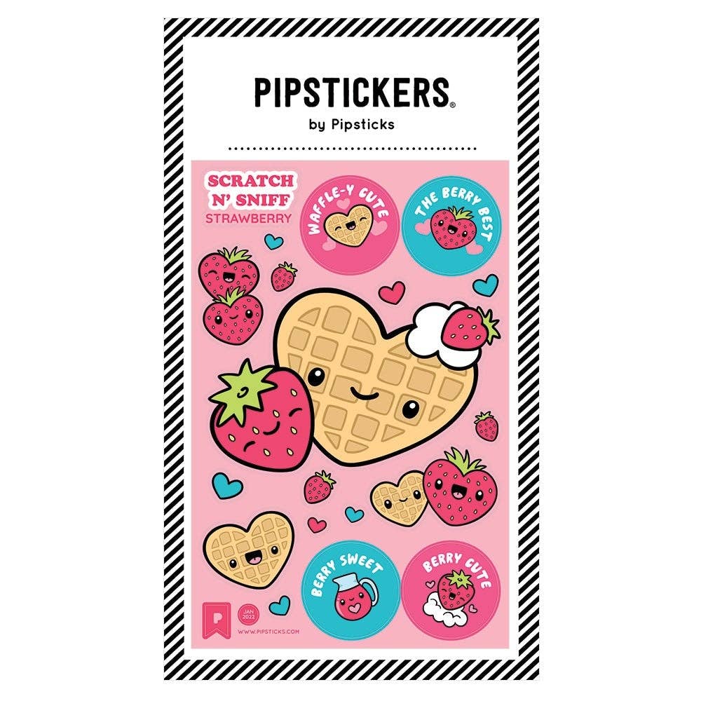 Pipsticks - Waffle-y Cute Scratch 'n Sniff Stickers